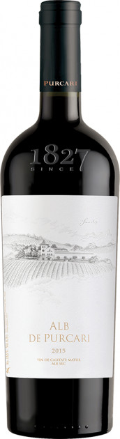 Vin  alb sec - Alb de Purcari 2019, 0.75L, Purcari