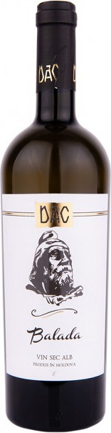 Vin  alb sec - Balada 2017, 0.75L, DAC