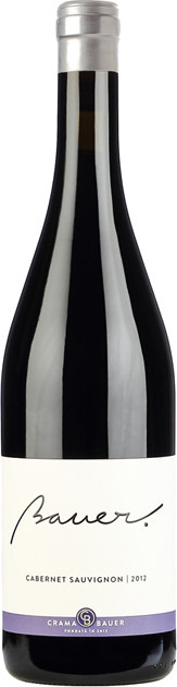 Vin  roşu sec - Cabernet Sauvignon 2017, 0.75L, Bauer
