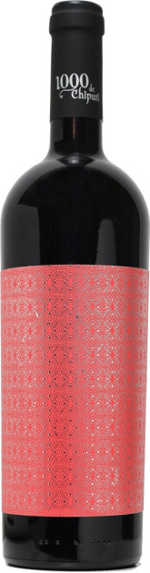 Vin  roşu sec - Ie de Fintesti Shiraz 2018, 0.75L, 1000 de Chipuri