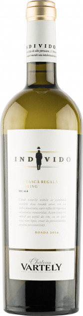 Vin  alb sec - Individo Feteasca Regala & Riesling 2017, 0.75L, Chateau Vartely