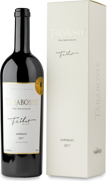 Vin  roşu sec - Taraboste Tribut Saperavi 2017, 0.75L, Chateau Vartely