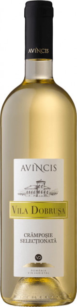 Vin  alb demisec - Vila Dobrusa Cramposie Selectionata 2019, 0.75L, AVINCIS